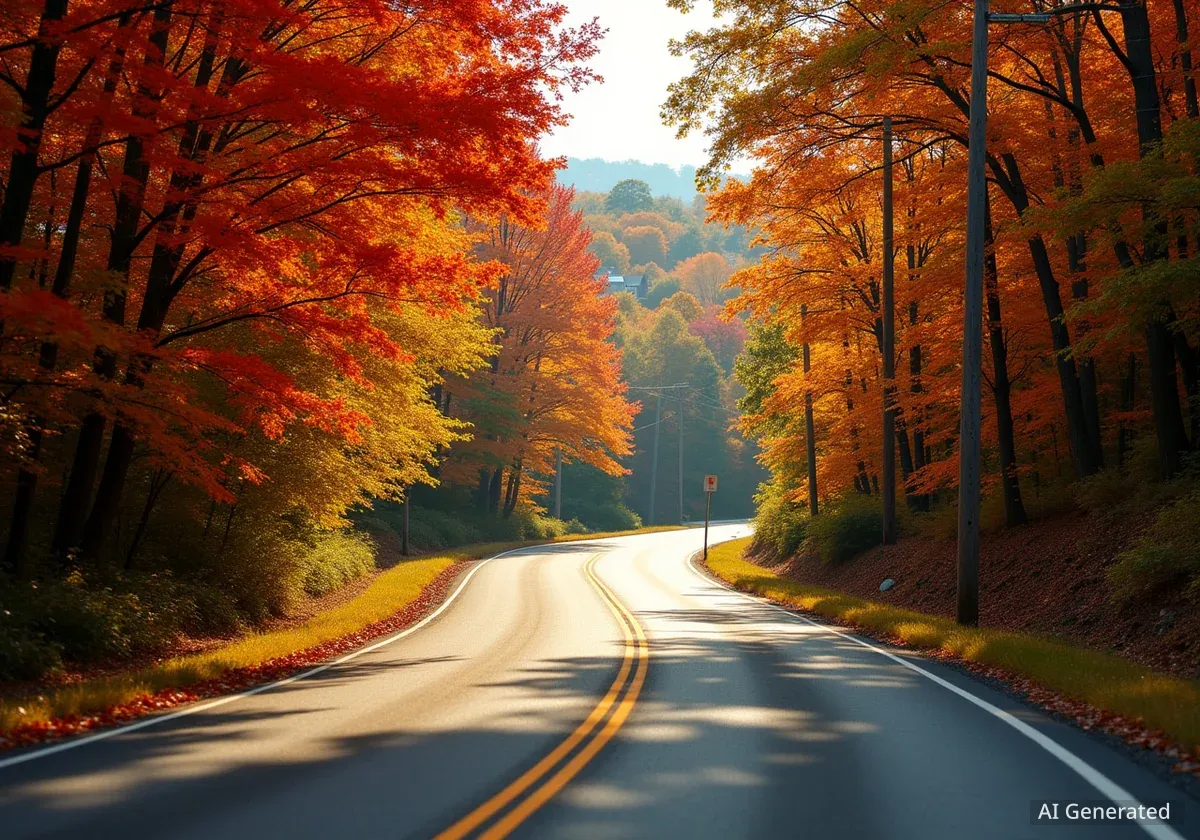 U.S. Route 7 Offers Scenic Fall Foliage Drive