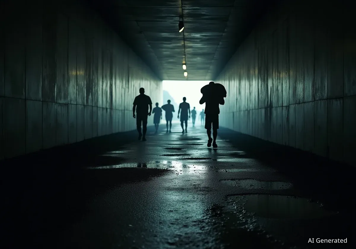 Las Vegas Tunnels House a Growing Homeless Population