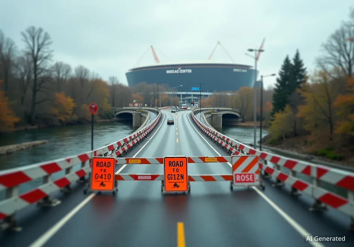 Portland's Broadway Bridge Closes for Six Months