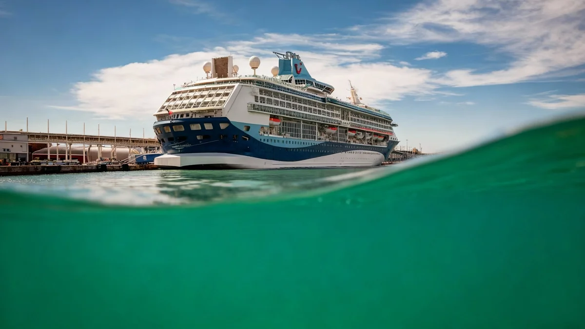 Legend of the Seas Makes First Water Debut