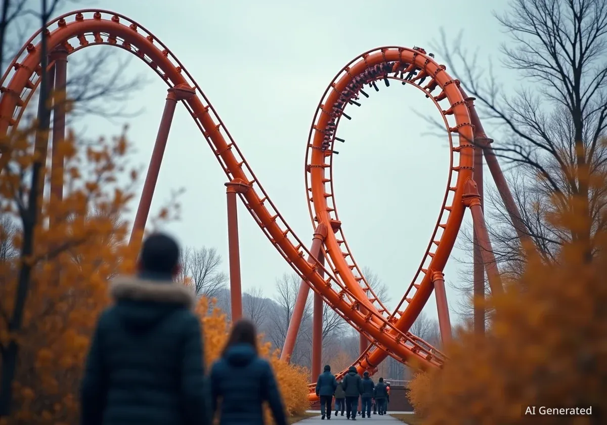 Six Flags Raging Bull Reopens After Repaint