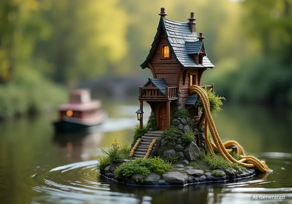 Disneyland Adds Rapunzel Tower to Storybook Land Attraction