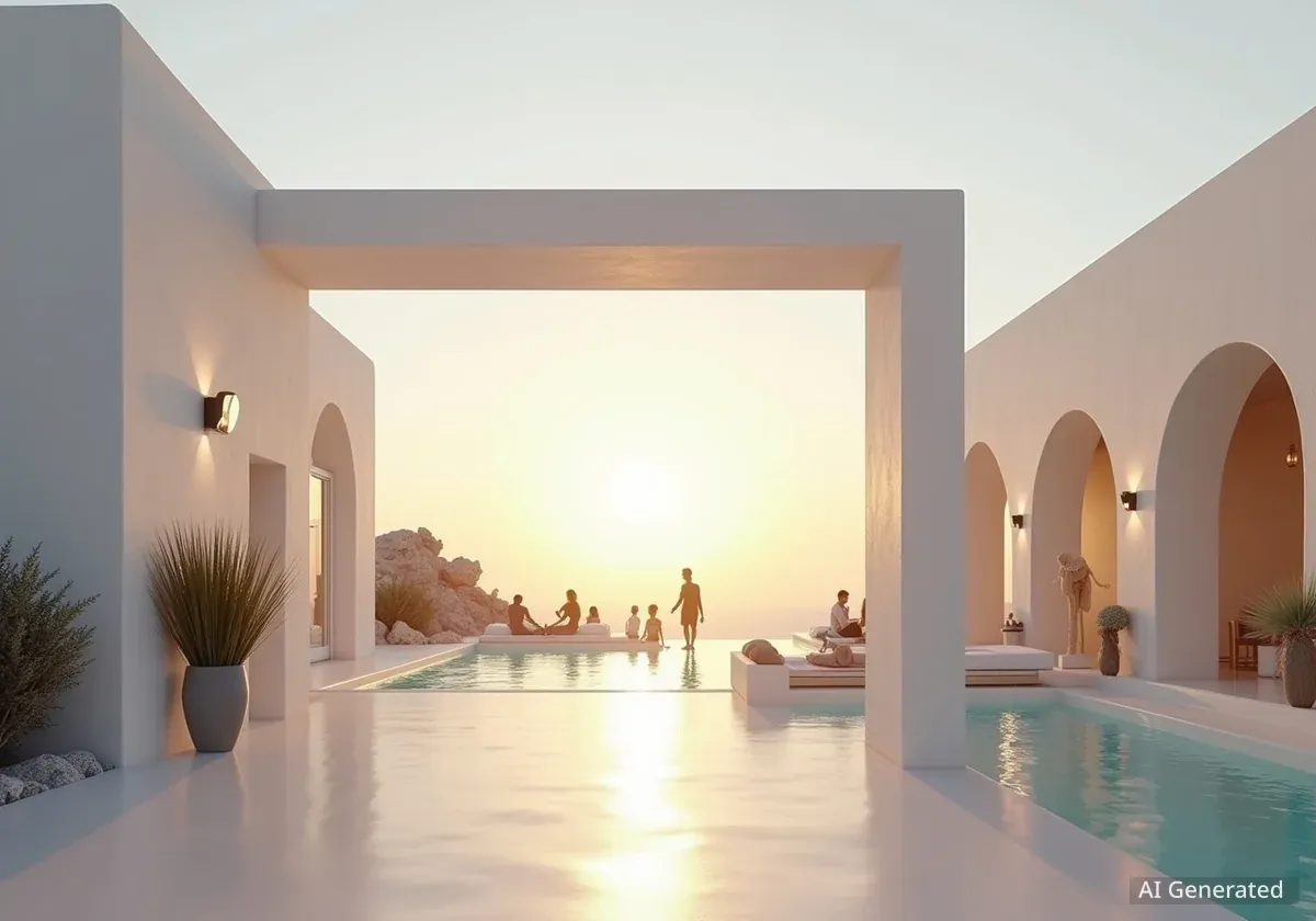 Royal Caribbean Announces Santorini Beach Club