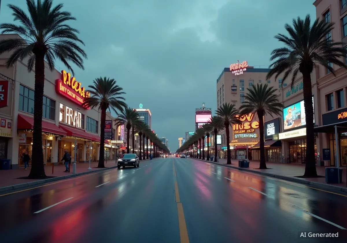 Nevada Tourism Faces Headwinds as Las Vegas Numbers Decline