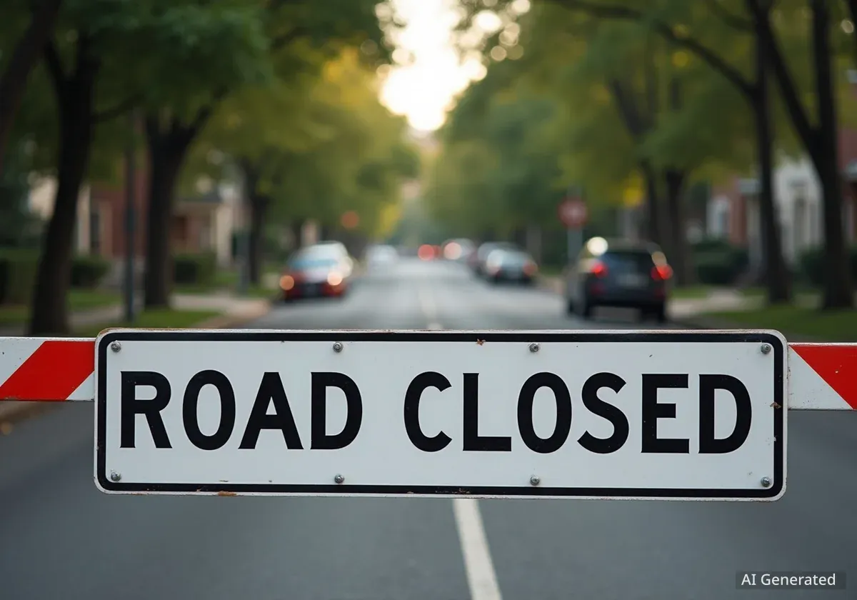 Road Closures Announced for East Walnut Hills Section