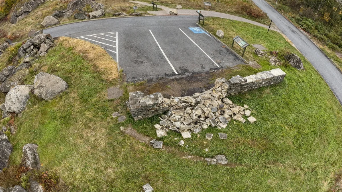 Gettysburg Battlefield Wall Damaged, Investigation Underway