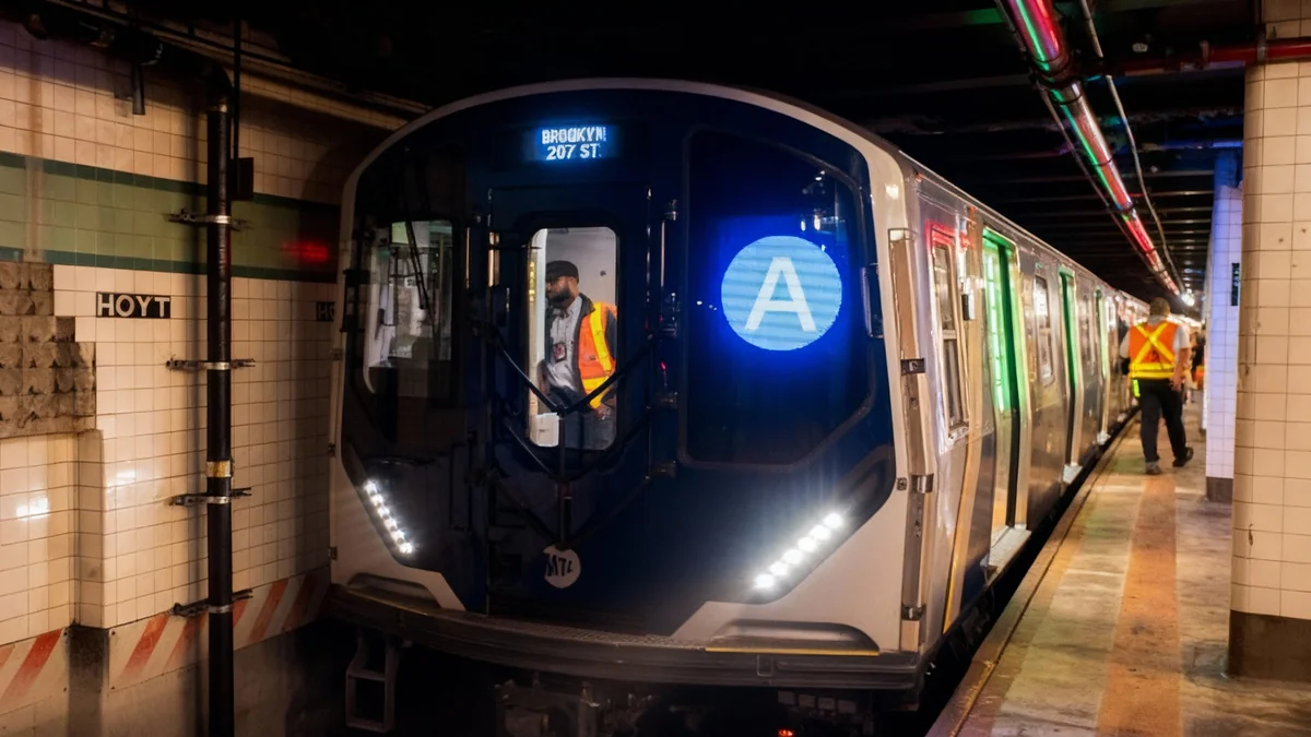 New Subway Cars Bring Shorter C Line Trains