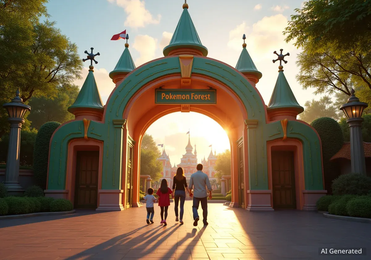 PokéPark KANTO Theme Park Set to Open in Tokyo