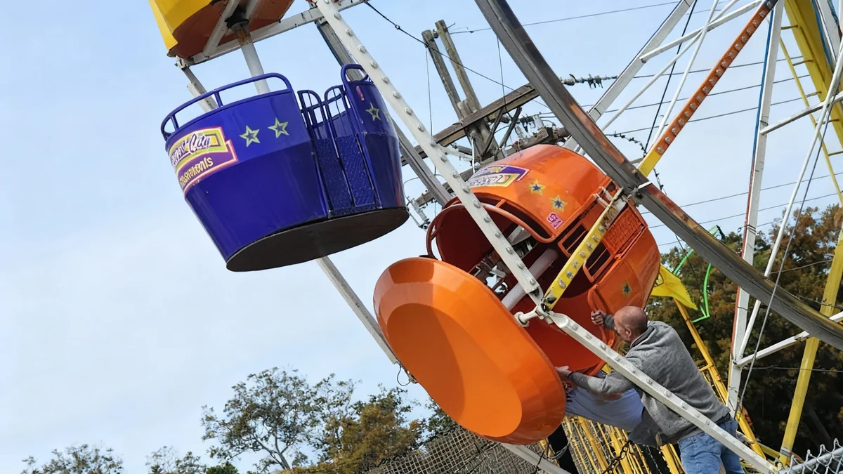 Girls Hospitalized After Ferris Wheel Incident in Louisiana