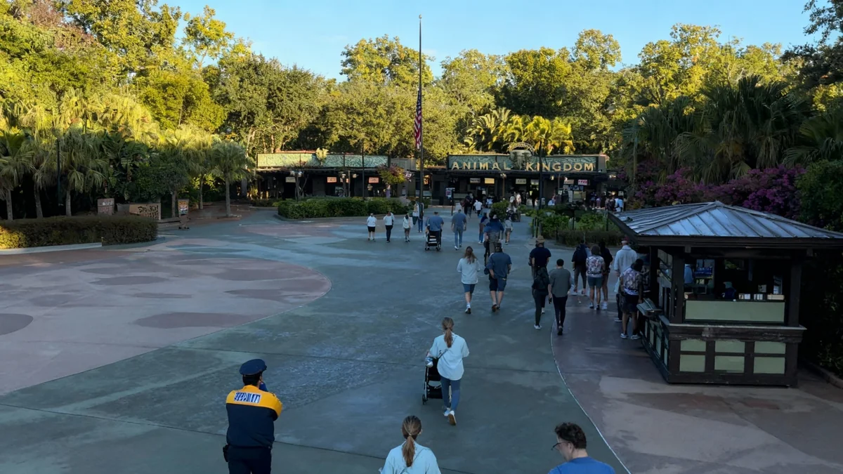 Disney World Lowers Flags for Dick Cheney