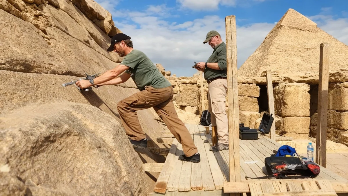 New Voids Found in Menkaure Pyramid in Giza