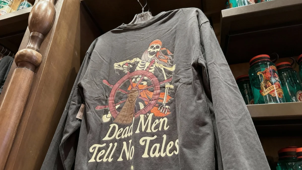 New Pirates of the Caribbean Shirt Appears at Disney World
