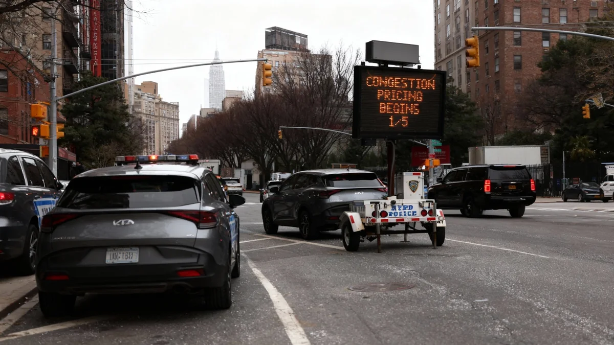 White House Renews Push to End NYC Congestion Pricing