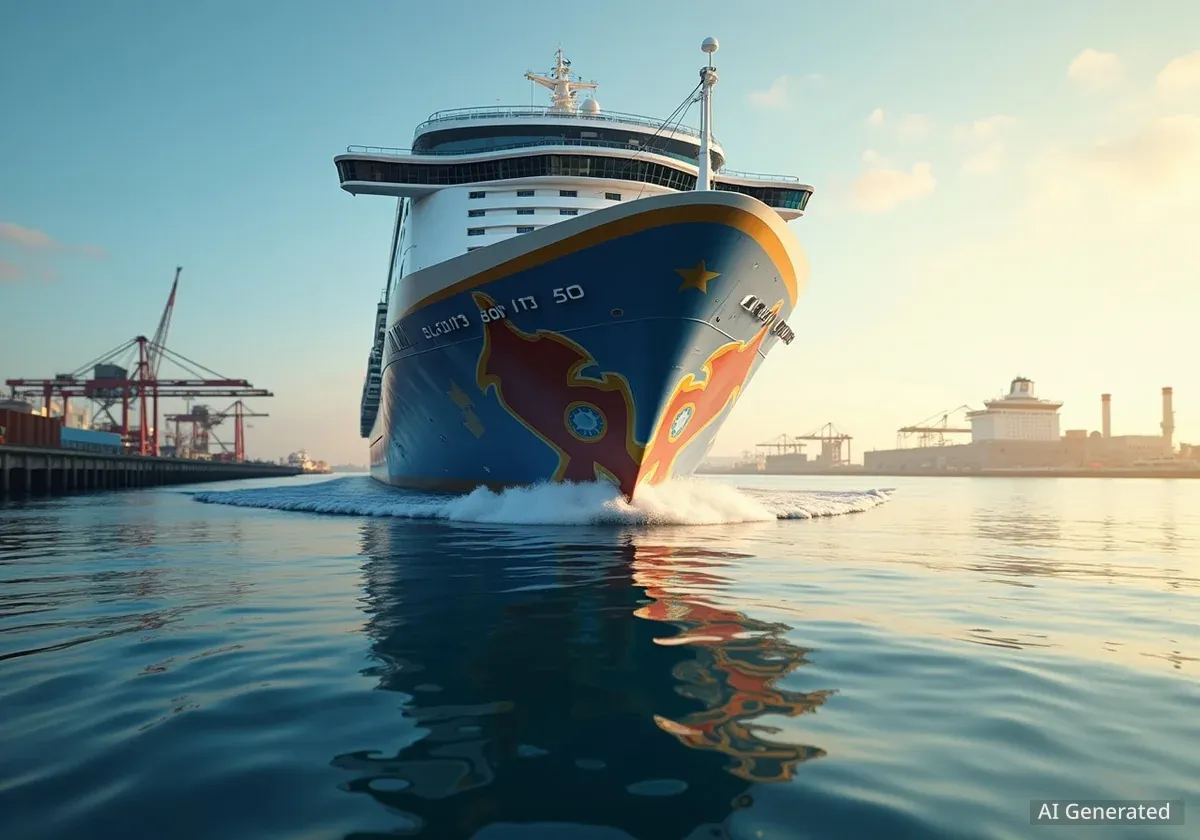 Disney Destiny Arrives in Port Canaveral