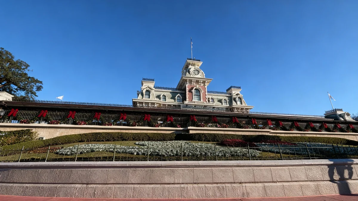 Magic Kingdom Transforms for Christmas 2025 Holiday Season