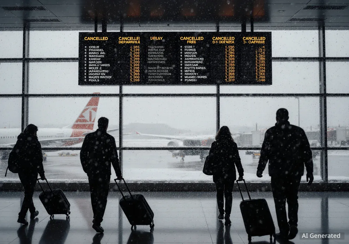 Air Travel Faces Disruptions Amid Government Lapse, Weather